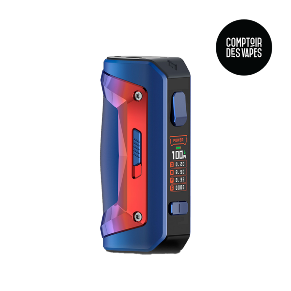 Box S100 Aegis Solo 2 Blue Red Geek Vape