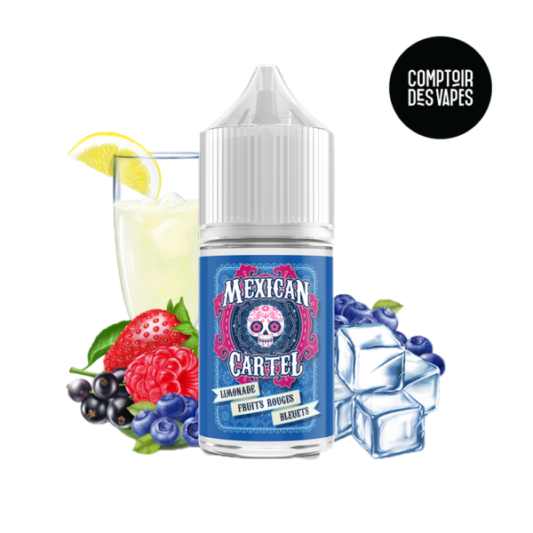 Limonade Fruits Rouges Bleuets Mexican Cartel 30ml DIY