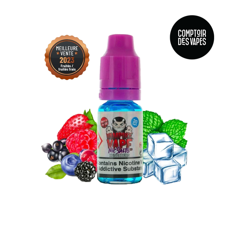 Heisenberg Vampire Vape Sel de nicotine 10ml